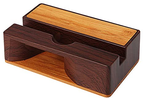 keppy Supporto per amplificatore acustico per telefono cellulare in legno con amplificatore acustico Porta da scrivania