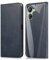THIYUFUNS Funda para Xiaomi Redmi 13C 4G (6.74) con Cristal Templado,Magnético Carcasa Libro Movil para Xiaomi Redmi 13C 4G (6.74) - Azul