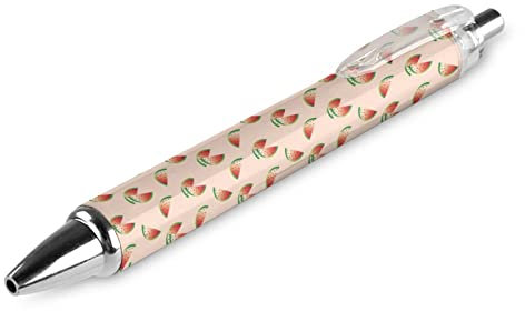 Zltegako Wassermelonen-Kugelschreiber, einziehbar, blaue Tinte, Bürostifte, Business-Geschenk-Stifte