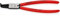 KNIPEX Pince à circlips atramentée coudée 2,3-4421J31