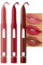 Matt Lippenstift Set, 3 Farben 2in1 Lipstick & Lipliner Set, Velvety Lippenstift 24 Stunden Halt, Non-Stick-Cup & Non-Transferred Lippenstifte mit Cremige Textur, Lippen Make Up Set für Frauen Mädchen