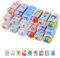Kaizuca 18 Stück Radiergummi Set, Neuheit Kreatives Radiergummi Kinder, Bunte Radiergummi, für Kindergeburtstagsgeschenke, Belohnungen für das Klassenzimmer, Partygeschenke