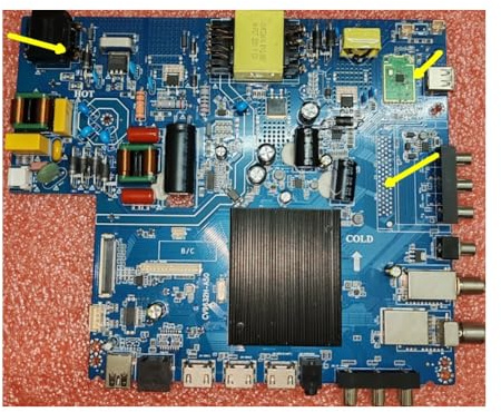 CV9632H-A50 4K WiFi TV Motherboard There are 6 Specifications, Please Pay Attention to The WiFi Module, CI Interface, and PFC