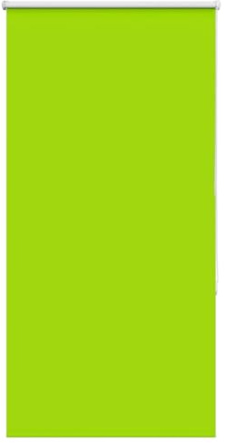 vidaXL Verdunkelungsrollo Grün 80x175 cm Stoffbreite 75,7 cm Polyester, Rollo, Klemmfix, Thermorollo, Verdunklungsrollo, Klemmrollo, Fensterrollo