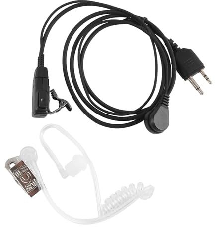 Asyduey Air Sound Rohr Kopfhoerer Mikrofon Fuer Walkie-Talkie G6 G7 G8 G9 75-810 GXT650 LXT80 drahtloser Kopfhoerer