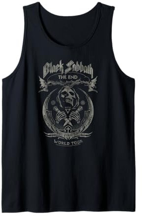 Black Sabbath Iconic The End World Tour Graphic Tank Top