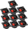 SHOWERORO 10Pcs Car Speaker Box Terminal Wire Cup Connectors for Subwoofer Professional Terminal Plates for Audio Suitable for Vehicle Sound Systems