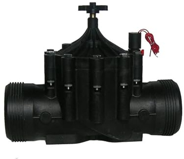 GVEXLUOQ 4 inch irrigation solenoid valve 220V 24V 12V lawn sprinkler irrigation greenhouse solenoid valve(24VDC)