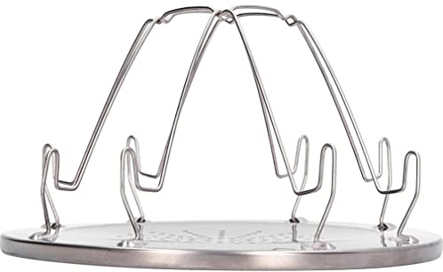 Tostadora de Camping plegable portátil para estufa de Gas, rejilla para tostadora de pan de 4 rebanadas de acero inoxidable para Camping y pesca