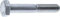 Sechskantschraube DIN 931, M 20x200, Stahl verzinkt 8.8 Werkstoff:Stahl verzinkt 8.8 d:M 20mm l:200