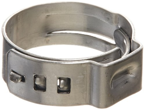 Oetiker 167 Series stainless steel Stepless fascetta, One Ear, 14.5 millimeters, 100