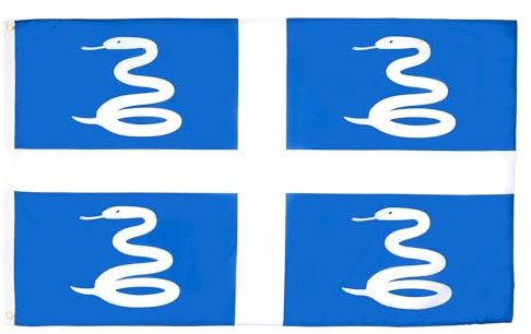 BANDIERA MARTINICA 150x90cm - BANDIERA MARTINIQUE IN FRANCIA 90 x 150 cm - AZ FLAG