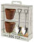 Eddingtons Flower Pot Egg Cups and Spoons Set of 2