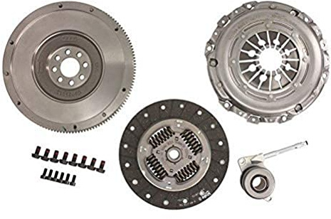 Valeo Kupplungssatz 845128 - mit Druckplatte, mit Scheibe | Druckplatte Außendurchmesser: 240 mm, Mit Schwungrad: Einmassenschwungrad