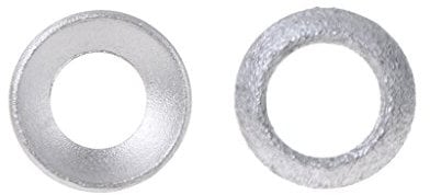 Q-XIAOKEAI,2 Pcs Bicycle Brake Caliper Spacer Joint Washer Aluminum Mountain Bike Accessory