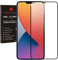 TECHGEAR 3D Verre Trempé iPhone 12, iPhone 12 Pro - Protecteur d'Écran en Verre Trempé avec Adhésif et Protection Plein Écran Compatible avec iPhone 12/12 Pro Adhesif Plein Écran
