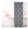 Relaxdays Duschrollo, 60x240 cm, Seilzugrollo für Dusche & Badewanne, Badrollo wasserabweisend, Decke & Fenster, grau