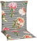 Beo® Turin Niedriglehner Gartenstuhlauflagen | Waschbar bei 30°C | Öko-Tex Standard | Atmungsaktiv & UV-beständig | Sitzkissen Outdoor | Made in EU | 98x46x8 cm