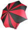 pierre cardin Regenschirm Taschenschirm Auf-Zu Automatik Sunflower schwarz rot, S