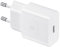 Samsung 15 Watt USB Type-C Schnellladeadapter, Ladegerät, Weiß
