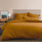 MATT & ROSE Housse de Couette 220x240 cm Unie Coton LAVÉ | 100% Coton Lavé | Oeko-TEX | Caramel