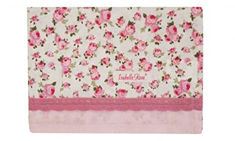 ISABELLE ROSE TINY Küchentuch Baumwolle rosa Blumen 50 × 70 cm