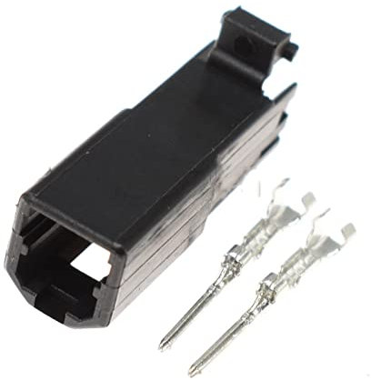 LIANGMEI Qingqing Store 1/5 / 20Sets TYCO 2 Wege Auto-Lautsprecher Mops-Hochtöner-Stecker elektrischer Kabelbaum weiblicher männlicher Stecker 174057-2 174056-2 Fit for Mazda