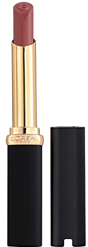 L'Oreal Paris Colour Riche Intense Volume Matte Lipstick, Lip Color Infused with Hyaluronic Acid for up to 16hr All Day Comfort, Le Wood Nonchalant, 0.06 Oz