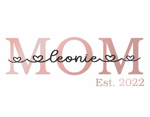 Bügelbild PAPA MAMA DAD MOM OMA OPA Wunschname mit Herz bis 19 cm handwritten FLEXFOLIE Vatertag Muttertag Aufbügler Applikationen Bügelsticker für Stoffe Textilien zum Aufbügeln Flicken