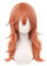 Anime Cosplay Wig for Chainsaw Man Angel Devil Cosplay Wig Long Curly Hair with Bangs for Women Girls + Free Wig Cap