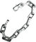 ANNI.SOUL Amazing Stainless Steel Bike Link Chain Bracelet for Men 8.27 Length Silver Bracelet, no gemstone