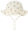 Carolilly Chapeau Soleil Bébé Fille Eté Anti-UV en Coton Casual Plage Vacances 0 à 4 Ans, Kaki Coeur B, 0-12 Mois