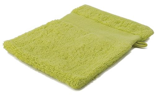 Benza Gant de toilette 22 x 16 cm - Vert clair - Lot de 10