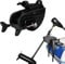 12V Halterung für Elektromotor Thruster, Boot Motorhalterung Kunststoff Aufhängung Halterung für Schlauchboot Kajak Motor Außenborder Elektro Trolling Motor Stent