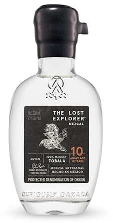 The Lost Explorer Mezcal Tobalá, 20cl | Award Winning Artisanal Mezcal | 42%