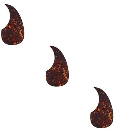 Toyvian 3 Stk Ersatz Pickguards Schlagbrett Aus Abalone Schlagbrett Aus Zelluloid -schlagbrett Geladenes Schlagbrett Humbucker-schlagbrett -schlagbrett Wählen Gitarre