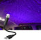 AOUZOVLI Sternenhimmel Auto Sternenhimmel Projektor Auto Mini Led Projection Lamp Star Night Sternenhimmel FüR Auto,Zur Verwendung Im Auto Und Bei Familienfeiern Usb Universal (Lila-Blau)