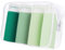 Flacon Voyage Silicone 100 ml Portable Contenant Bouteilles Kit 4 Pièces Travel Bottles avec Sac Transparent （Vert）