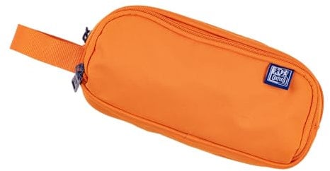 Oxford Federmäppchen B-Smart extra groß mit 3 Fächern und Tragegriff, orange