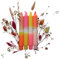 Lichtblick Kerzenmanufaktur/Dip Dye Kerzen/BEACH BABE/4er Set
