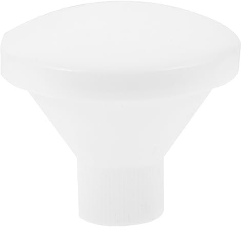 POPETPOP Regadera con cabezal de rosa, cabezal de aspersor de repuesto de plástico, boquilla universal de riego de jardín, boquillas de repuesto para jardín, color blanco