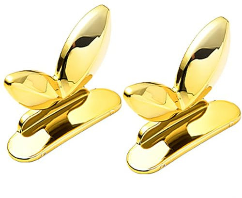 2 Pcs Toilet Seat Lifter Toilet Seat Lifter Handle Toilet Lid Lifter Toilet Cover Lifter Toilet Lid Handdle Avoid Touching for Various Bathroom Accessories Golden