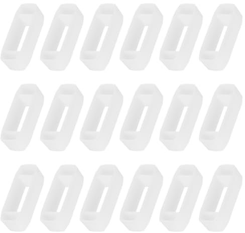 AOEVUIR 50 Pcs Plastik Bienenstock Rahmen Abstandshalter Bienenkorb Rahmen für Imker Weiß