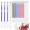 Pennarelli 4 Colori Calore Cancellabile Sostituibili Pennarello Penna con 20 Ricariche per Sartoria Marcatura Vestiti Cucito Quilting Creativi Tessuti Stoffa Cucire Notions e Accessori (24 Pezzi)