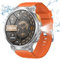 Montre Connectée Homme avec Appels Bluetooth et Écran HD 1.85, IP68 Étanche et Batterie 730mAh Smartwatch avec 120 Modes Sportifs/Fréquence Cardiaque/SpO2/Sommeil Moniteur pour Android iOS, Argenté