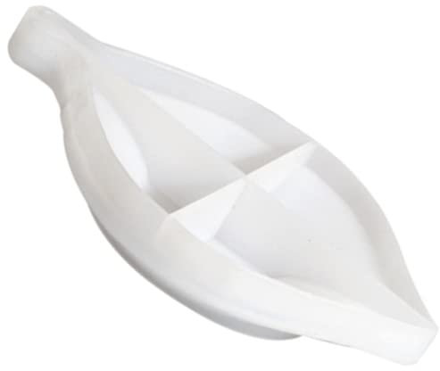 HOODANCOS Leaf Saucer Dish Making DIY Plate Tray Making Fruit Decor Fruit Tray Fruit Snack Serving Tray Leaf Shaped Tray Plates White