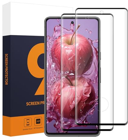 Carantee 2 Stück Schutzfolie für Panzerglas für Google Pixel 7 Pro 5G, 3D Anti-Kratzer Google Pixel 7 Pro Panzer Schutz Glas, Anti-Bläschen Antifouling Google Pixel 7 Pro Schutzglas Displayschutzfolie