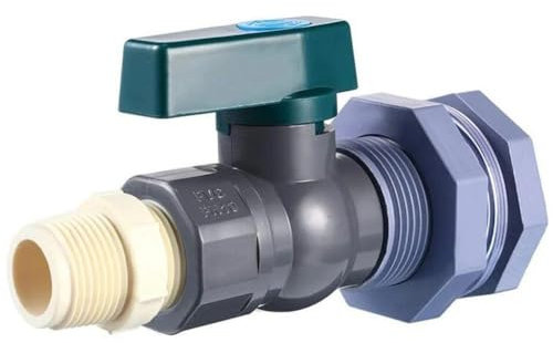 1 Inch Pvc Spigot Rain Barre Faucet Kit Rain Barrel with Bulkhead Fitting Adapter for Water Tanks Tubs Pools