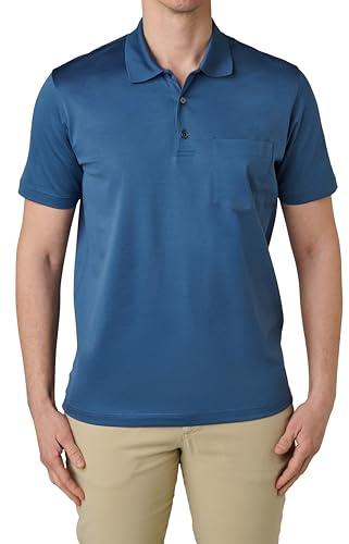 Nino Marini Polo da Uomo 100% Cotone Filo di Scozia Manica Corta - Jersey Mercerizzato, Morbida e Traspirante. MOD. P-0001