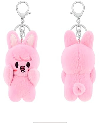 KASENFASHION Stray Kids ATE Porte-clés magnétique – Pendentif skzoo douillet pour sac à dos et trousseau de clés, 10 cm